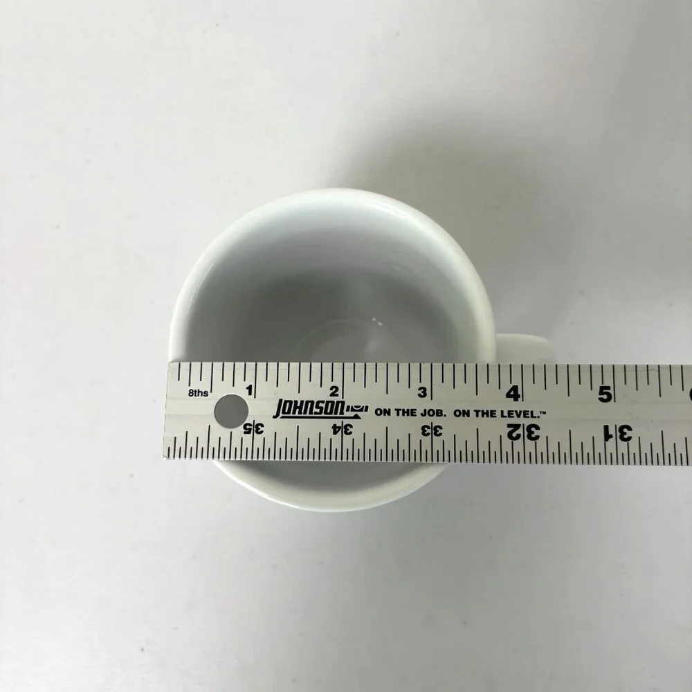 Pottery‎ Barn Suppertime White Ceramic Coffee Tea Mug Cup